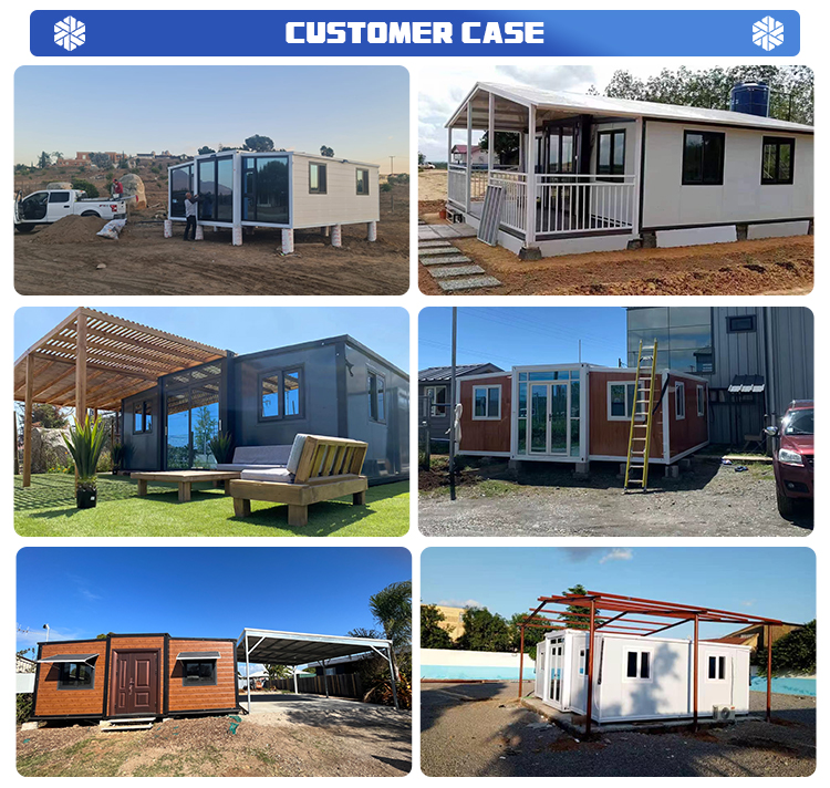 Expandable Container House Prefab Tiny Homes Casa Prefabricada Modular Homes China Foldable Prefab House Portable Tiny Houses