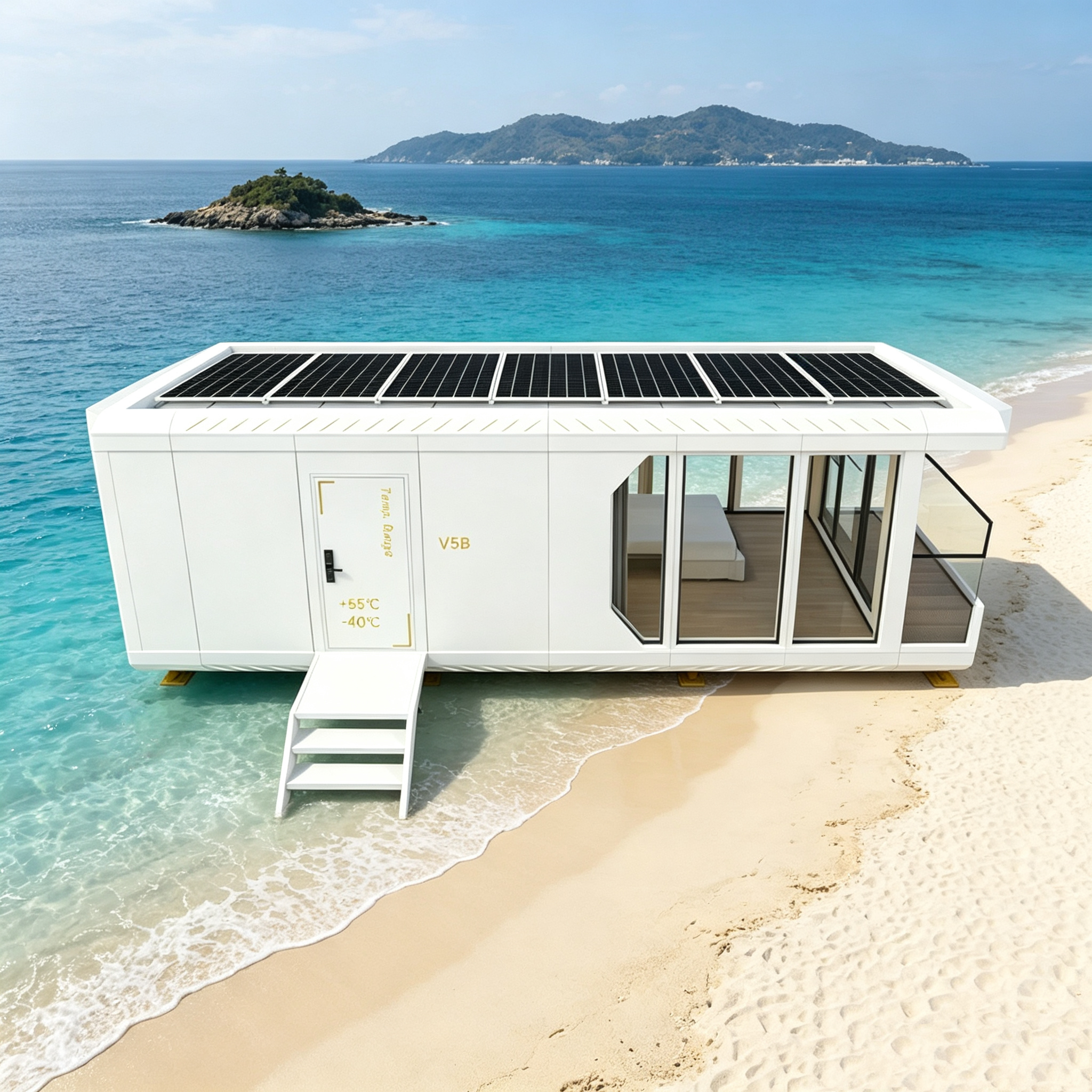 Marine-Grade Luxury Modular House | Weld-Free Aluminum | Beachfront Resort &amp; Island Living