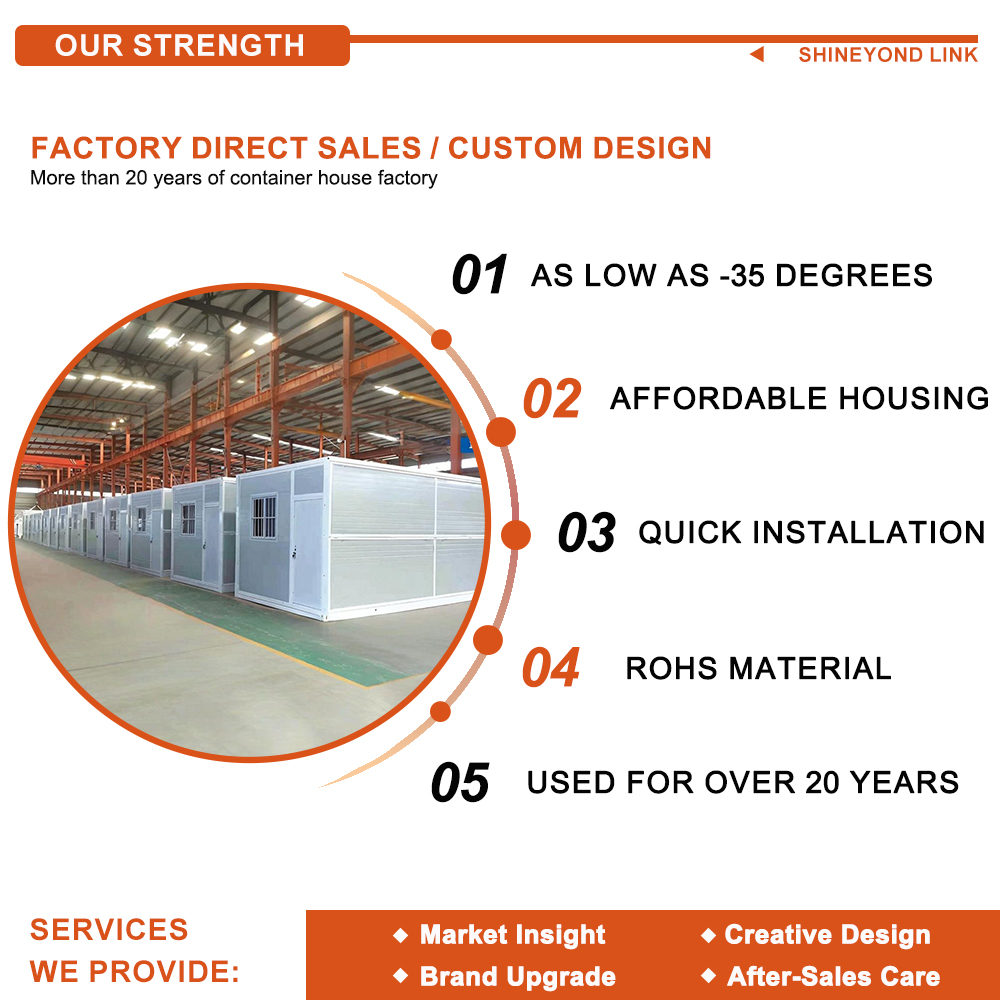 Multi Story Stackable Foldable Modular System for Temporary Worker Accommodation on Site Foldable Container House