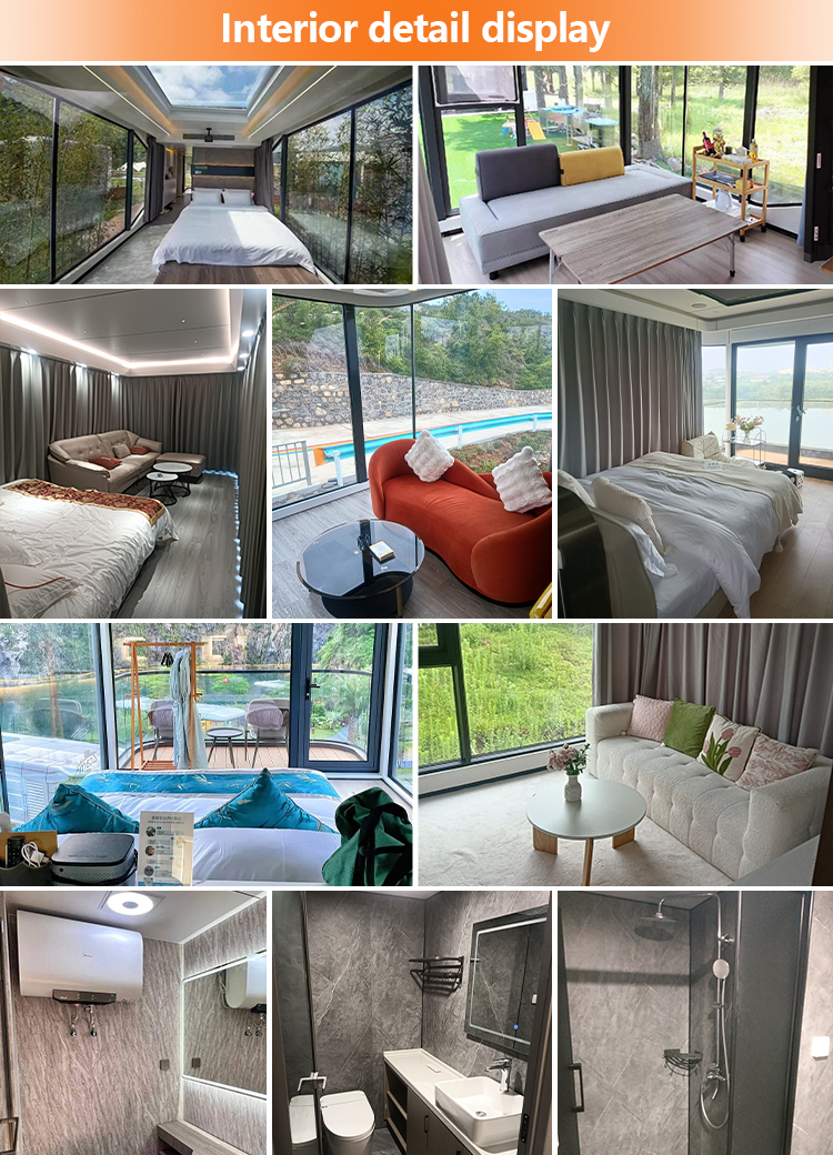 Prefab Space Capsule Bedroom