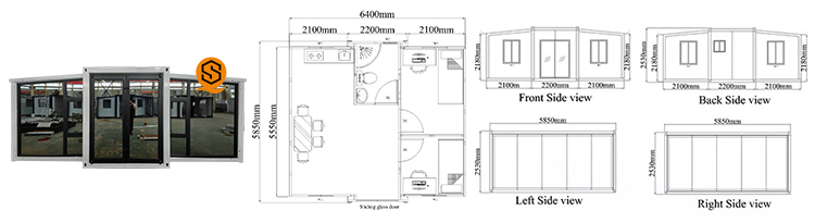 Mobile Living Container House