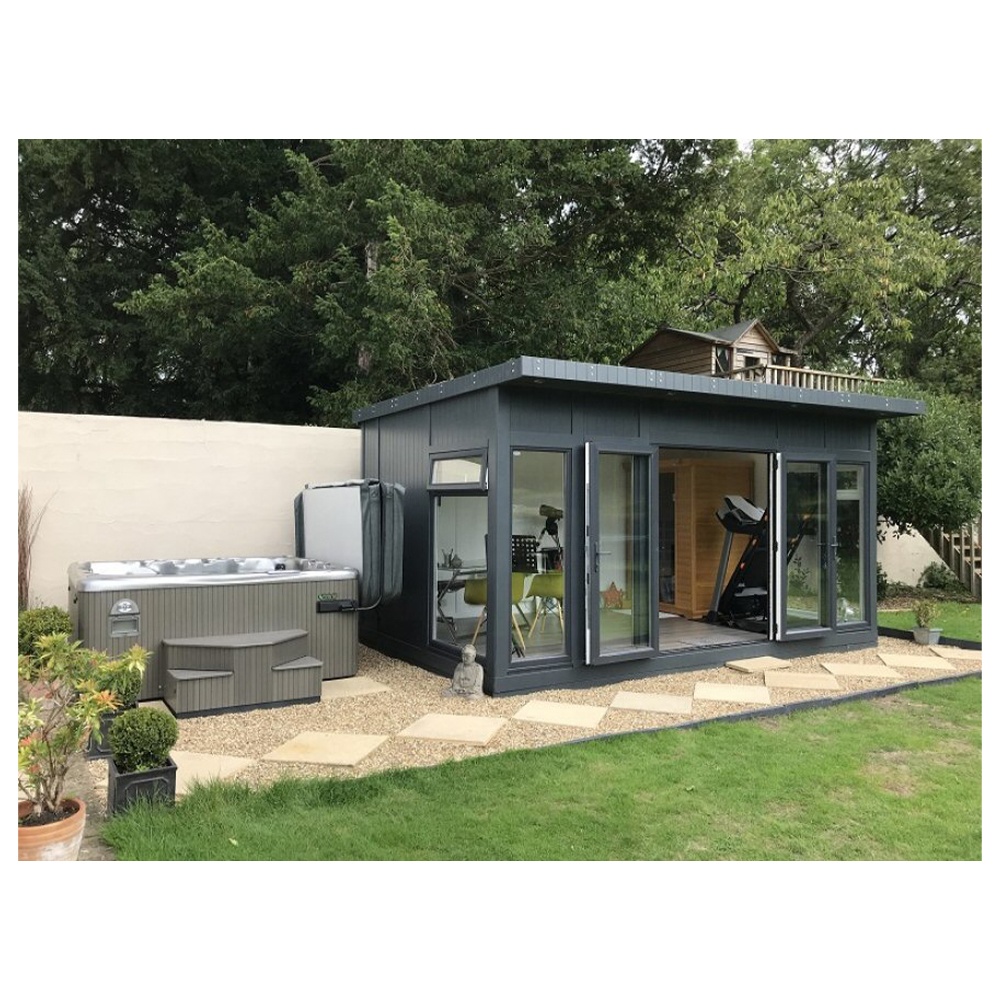 Modern Luxury Prefabricated Building Backyard Outdoor Garden Gym Room Studio Office Shed House