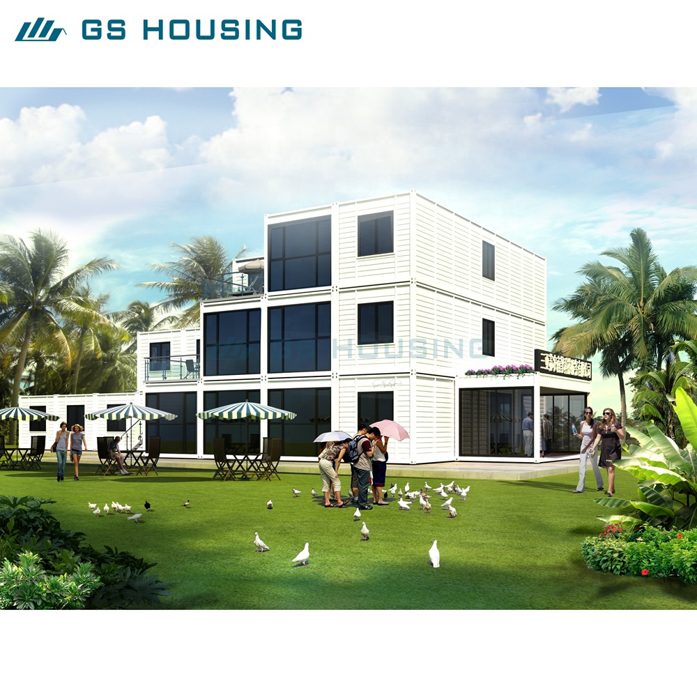 Luxury Detachable Modular Container House Prefabricated Prefab Mobile Tiny Home Galvanized Steel Structure Eco Friendly Design