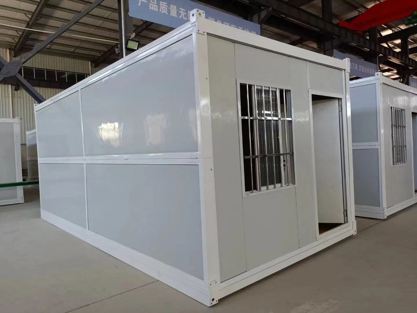 Quick-Assemble, Weather-Resistant &amp; Multi-Functional Temporary-to-Permanent Space-Efficient Steel Structure House for Construction Sites, Offices