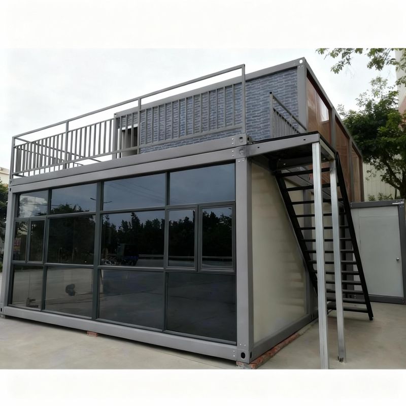 Stackable Container House Modular Prefab Home for Multi-Story Building Project