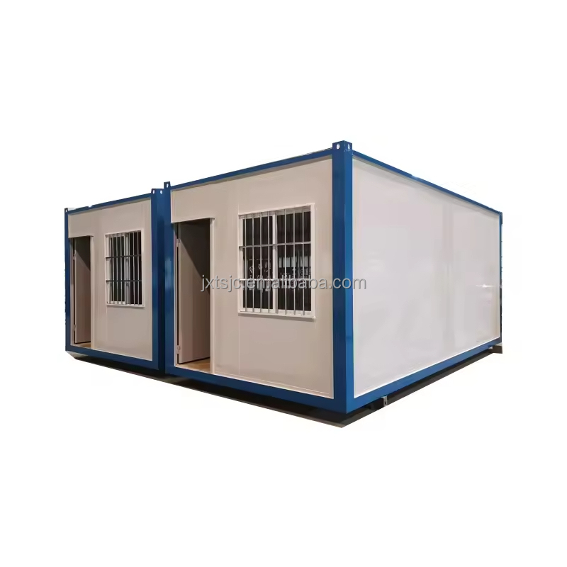 Foldable Steel Structure Container House Expandable Prefab Home for Office Living or Vacation Use