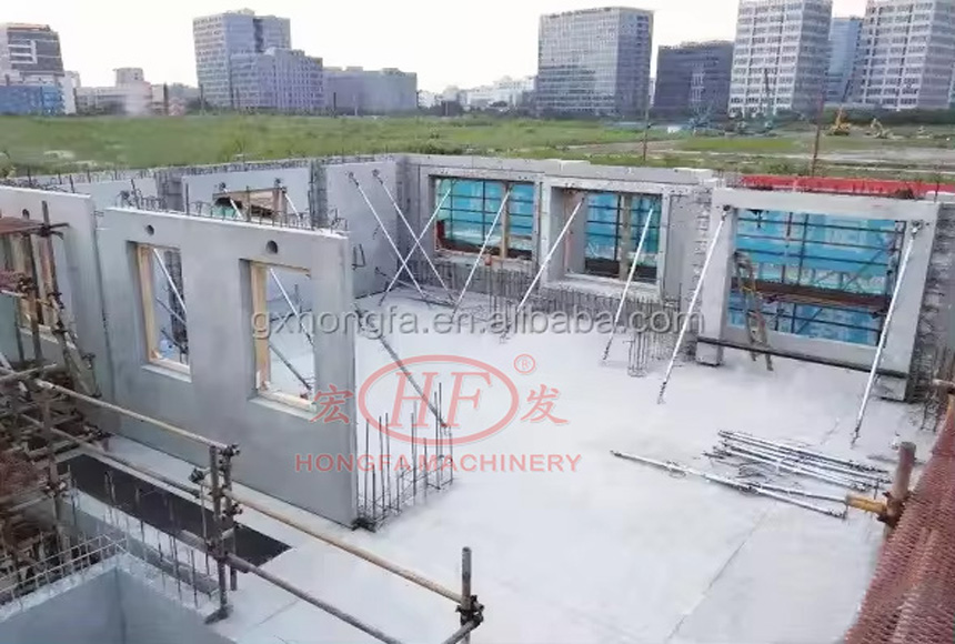 Concrete Modular Home Manufacture Precast Concrete House Construction Prefabricated Concrete Cement Building Making Machinery