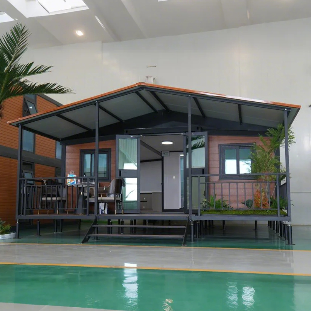 Luxury Villa Solar Power Off-grid Modular 20FT 40FT Expandable Container House Flat 2 3 4 Bedrooms Tiny House