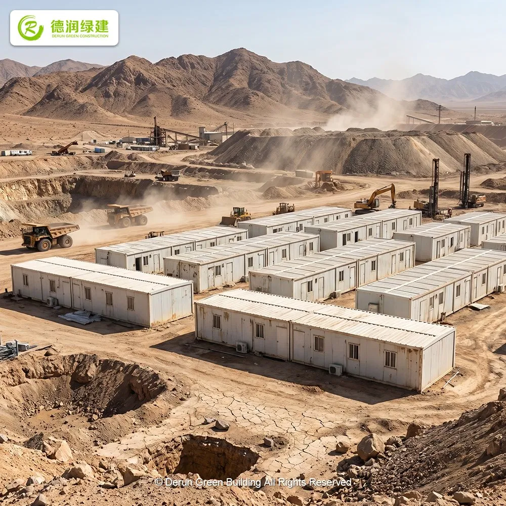 Engineering Camp Flat Pack Worker Camp Integrated Modular Residence