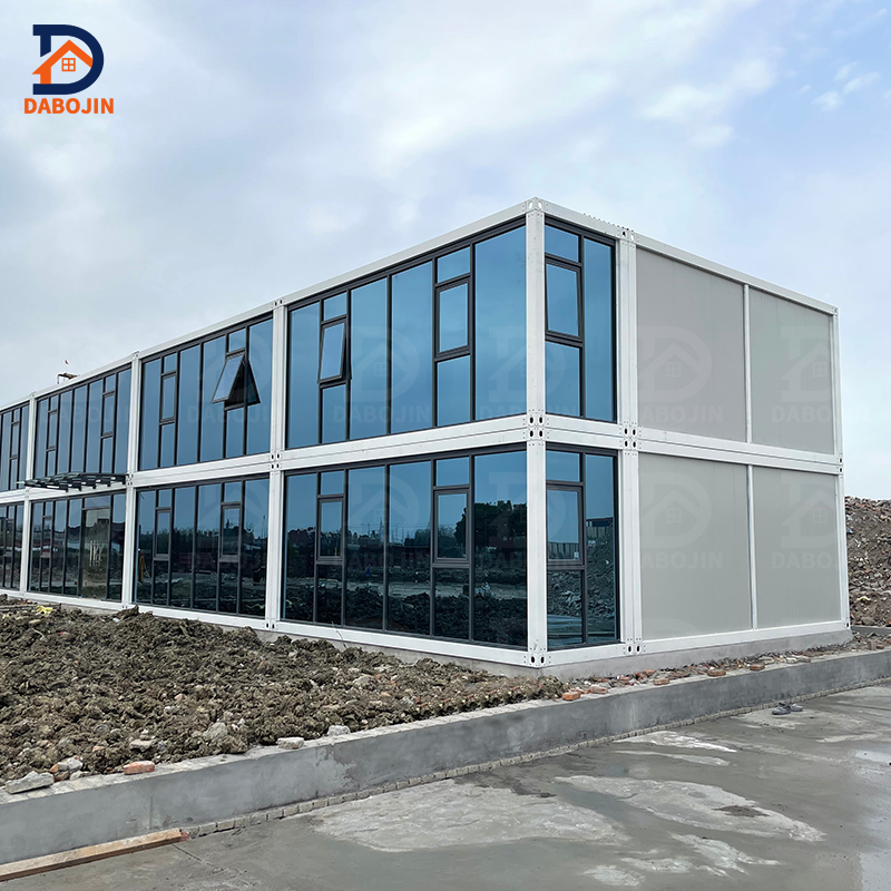 Modern 20 Ft &amp; 40 Ft Multi-Story Container House for Office Use Quick Installation Tiny Office Building