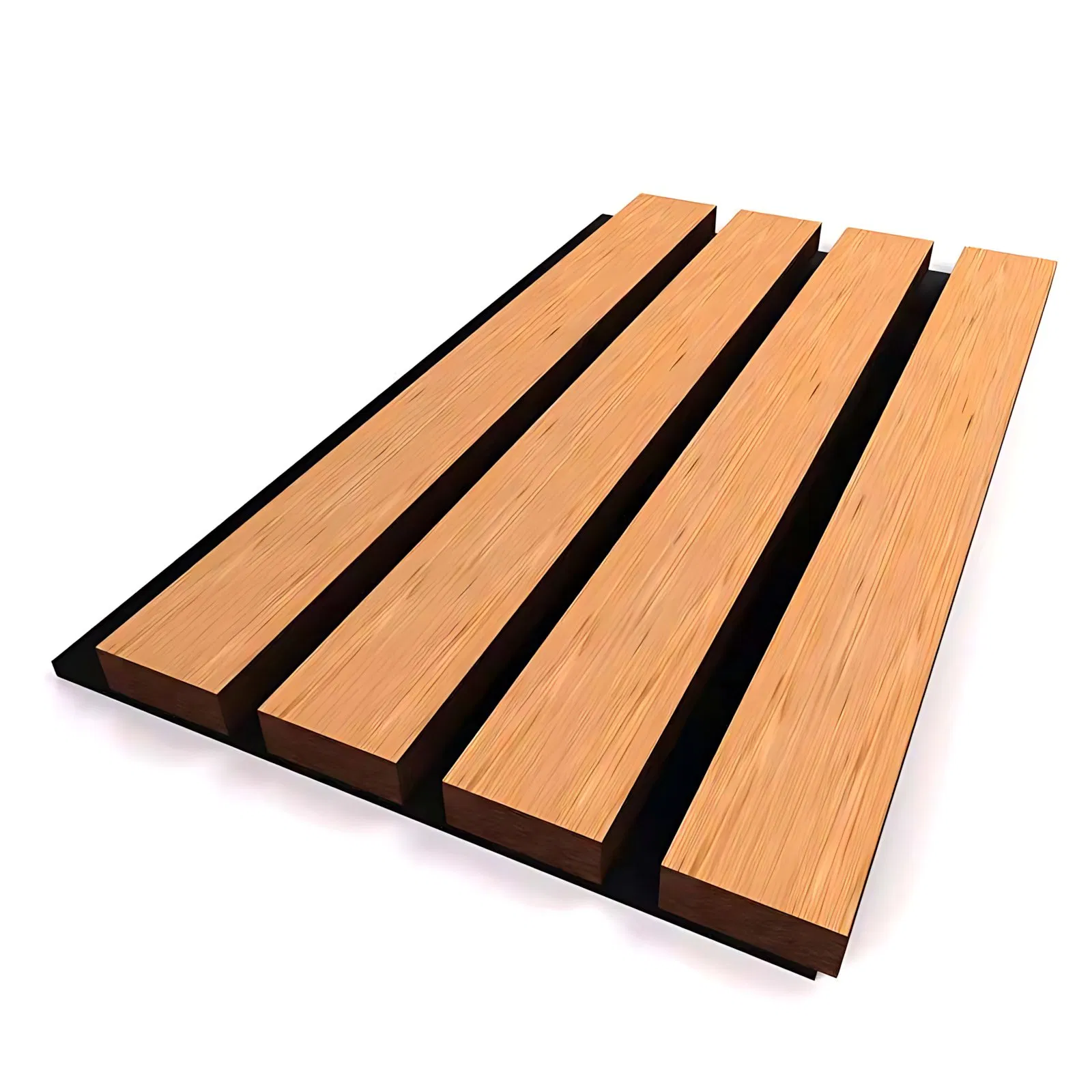 Lightweight Wooden Acoustic Panels Easy Install Modular Slat Design for Quick Wall Mounting in Temporary and Permanent Spaces