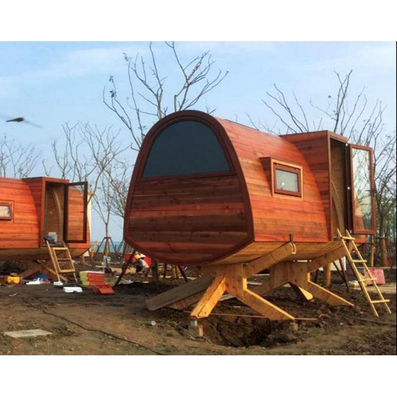 Luxury Modular Integrated Housing Treehouse Prefabricated Outdoor Wooden Tiny Small Prefab Cabin Tree Houses