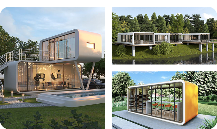 Completed Apple Cabin Exterior