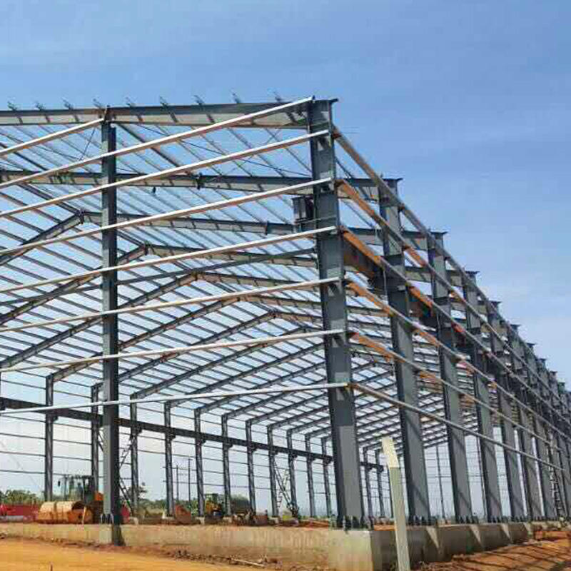 Metal Building Materials With High Quality Steel Structure Hurricane Proof Prefab Workshop