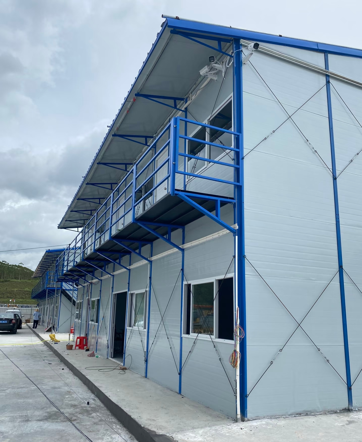 Insulated panels installation