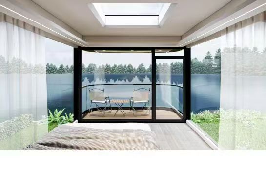 Space capsule house specifications detail