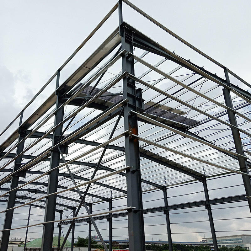 Metal Building Materials With High Quality Steel Structure Hurricane Proof Prefab Workshop