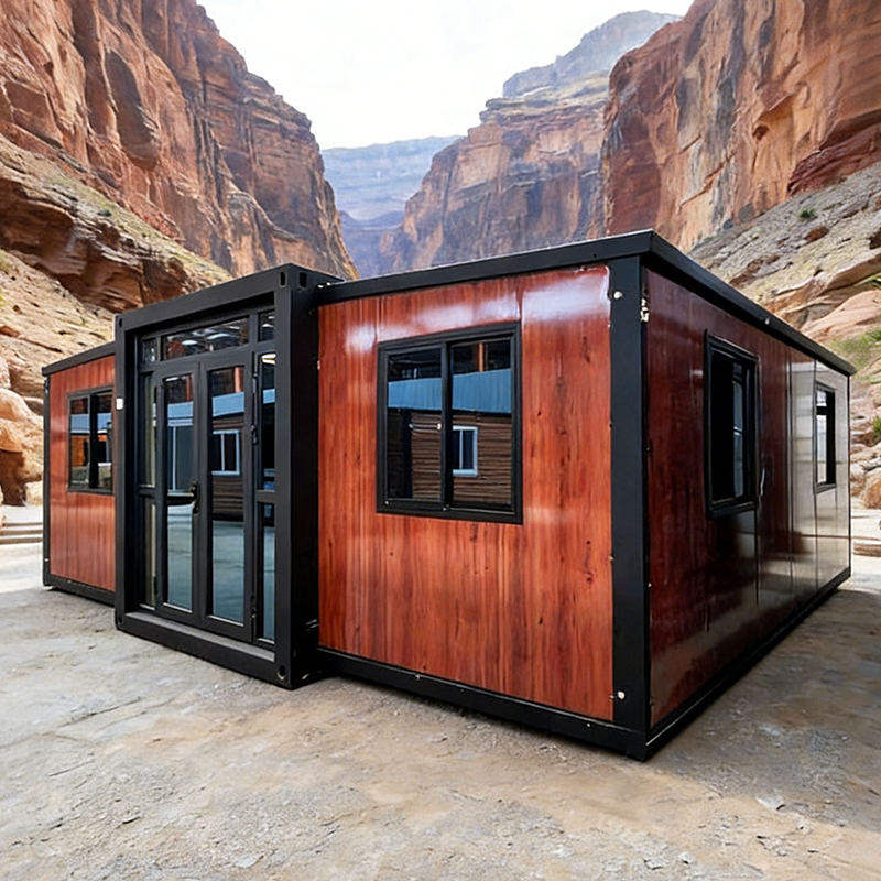 Steel Structure Outdoor Expandable Container House Bedroom Kitchen Modern Design Portable Modular Prefabricated Luxury House