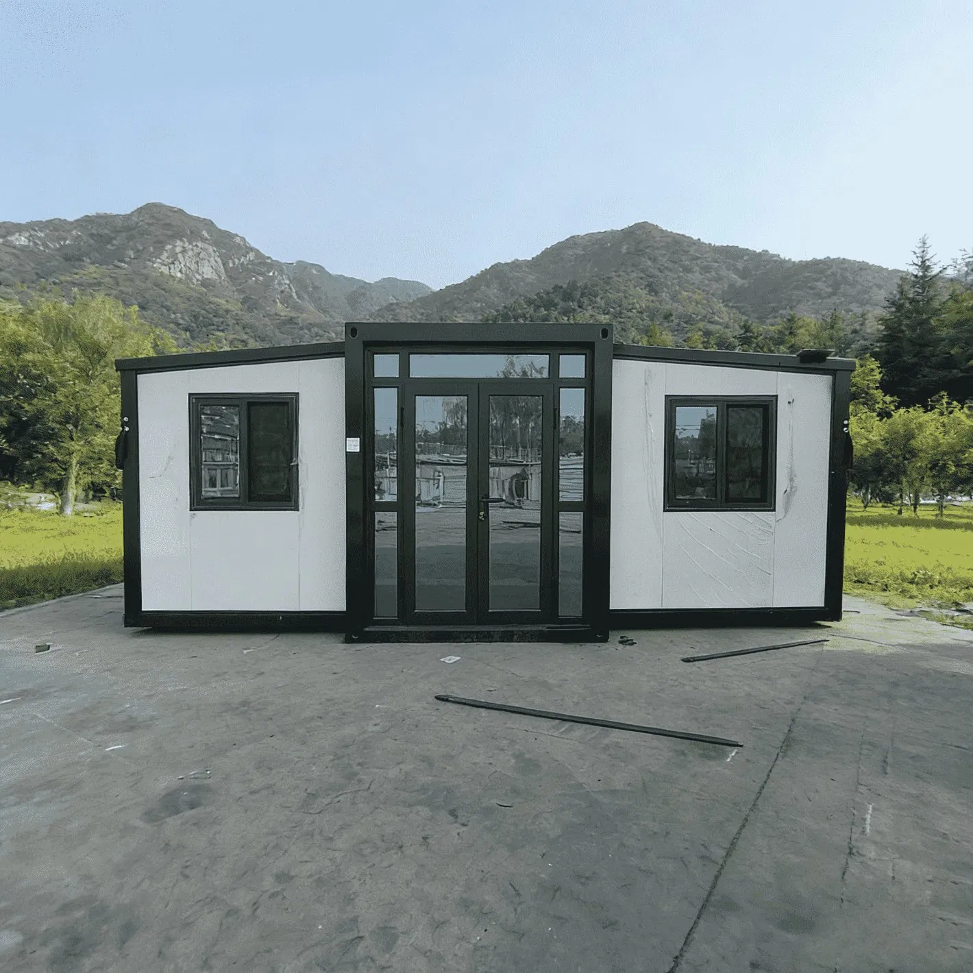 Windproof Durable Expandable Container House Prefab Permanent Modular Home