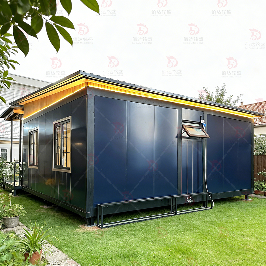 BDMS Luxury 20-40ft Expandable Container Home Prefab House Steel Sandwich Panel Modern Eco-Friendly Apartment Hotel Villa Use