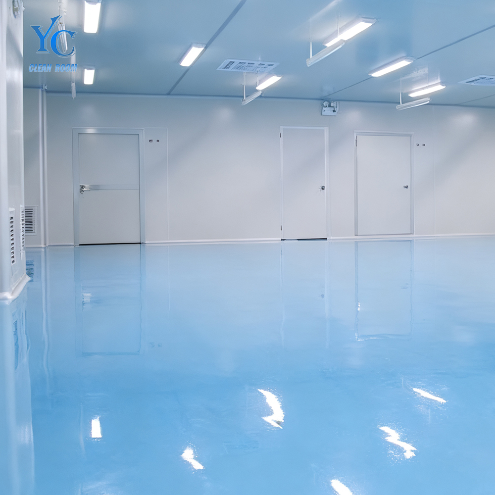 Gmp Wall Turnkey Wool Container Modular Construction Customized Industry Class 10000 Hospital Sandwich Iso 7 Clean Room Modular