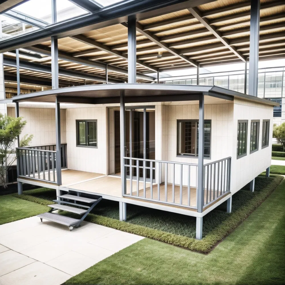 OEM/ODM Factory20FT New Luxury Modern Prefabricated Foldable Modular Mobile Living Portable and Expandable Container Home Furnishings