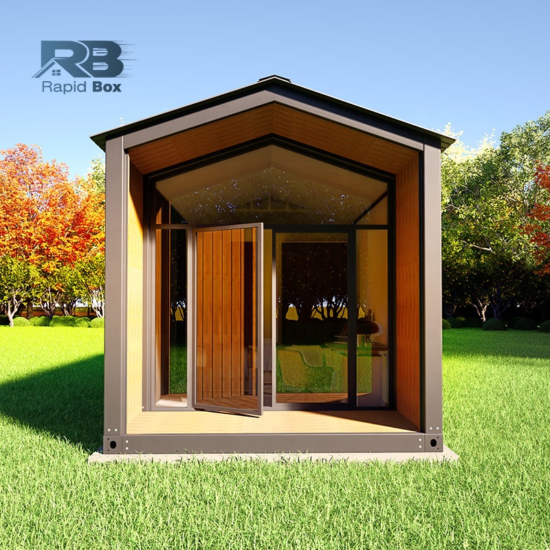 Luxury 20ft Prefab House 2 3 Bedroom Cabins Portable Modular Home Office Hotel Wooden Tiny Prefabricated Container House Villa