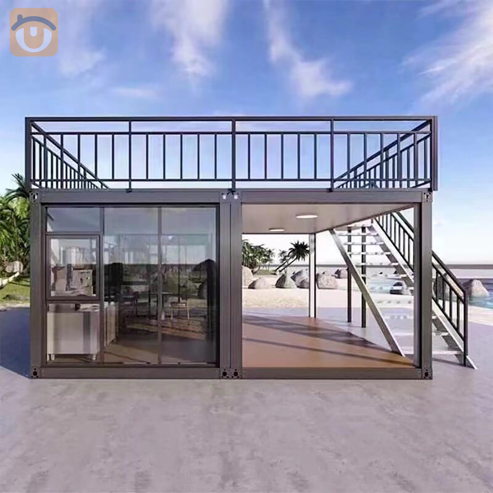 Supplier Cheap Luxury Prefab Assemble House Ready Made Mobile House Villa Flat Pack Container Homes 2 3 Bedroom Flatpack House