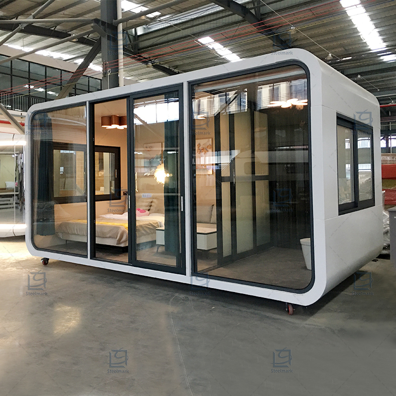 Apple Pods Modular Prefabricated Commercial Outdoor Eco-houses Beachfront Villas for Sale Capsule Houses Commercial Space