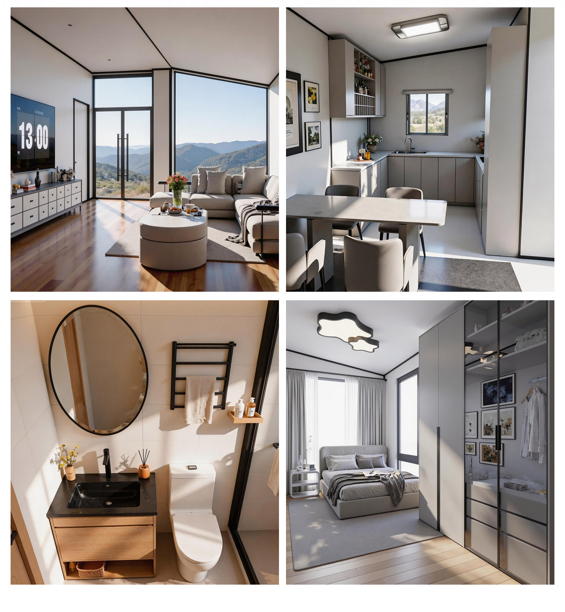 Customizable Container House Layout