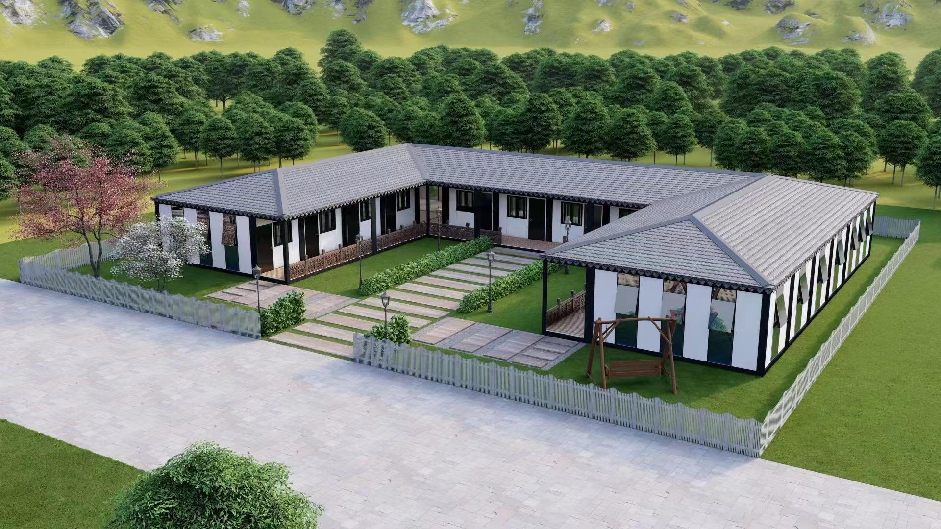 House layout option B