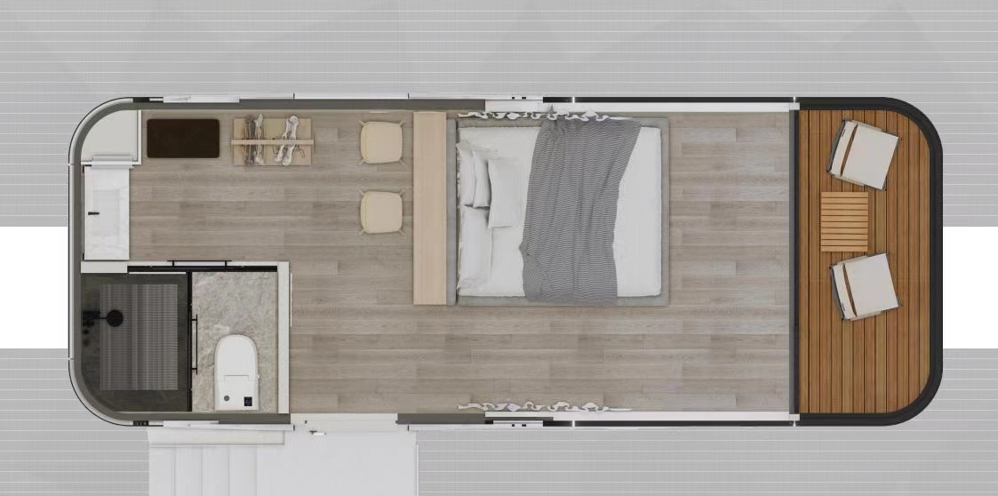 High End Space Capsule House Prefab Modular Portable Capsule Cabin Hotels Resorts Premium Modern Design