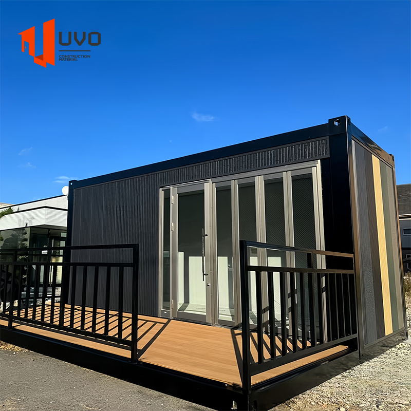Prefabricated Steel Structure Modular Villa Light Gauge Steel Frame Expandable Container House for Resort Cabin Office