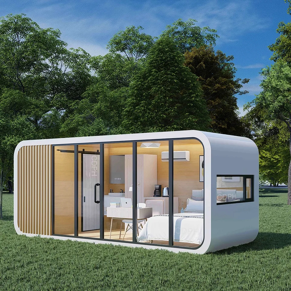 20ft 40ft Customized Home Living House Cabin Ready Made 3 Bedroom Container House