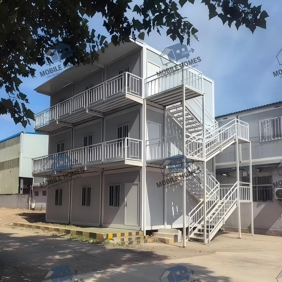OEM Custom Heat Insulation Light Steel Structure Modular Compact Luxury Container House