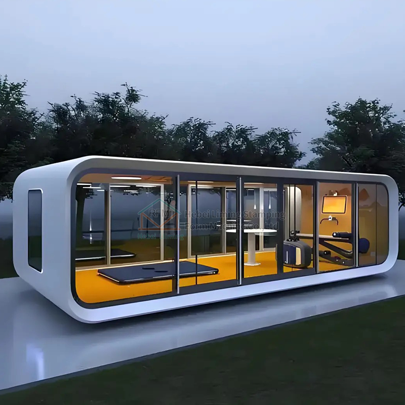 Hot Sale Luxury 20ft 30ft 40ft Home Office Hotel Room Villa Modular Prefabricated Prefab Apple Cabin Container House