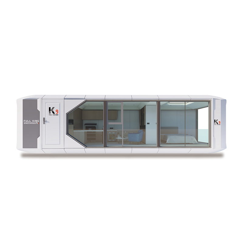 Modular Smart Tiny Capsule Space House with High Mobility and Smart Home System