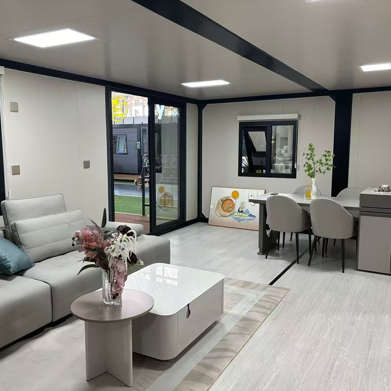 Luxury Living Prefab Insulated Steel Container House 20ft/40ft Expandable Extendable Prefabricated Apartment &amp; Hotel Use