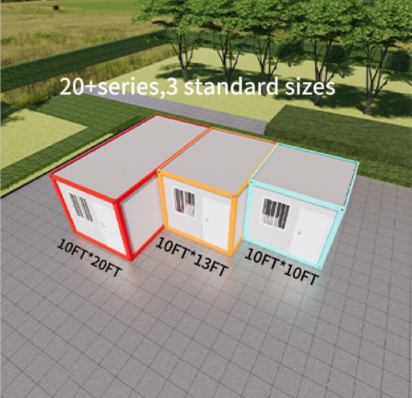 High Cost Performance Prefabricated Houses Modified Coffee Restaurant Cafe Turnkey Container Home Shop Container House