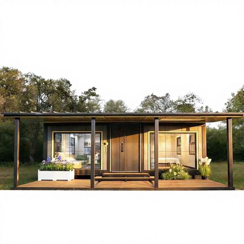 BDMS Luxury 20-40ft Expandable Container Home Prefab House Steel Sandwich Panel Modern Eco-Friendly Apartment Hotel Villa Use