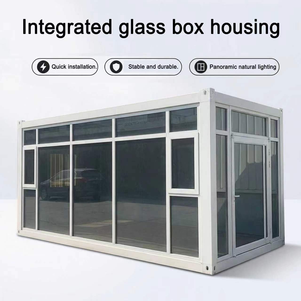 Mobile Prefab House Full Furniture Turnkey Solution Modular Living Home Modern Round 5 Year Warranty Hongxin Brand
