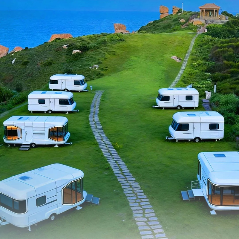 Prefab Portable Apple Cabin House 20ft 40ft Waterproof Villa Office Pod Insulated Light Steel Container Luxury