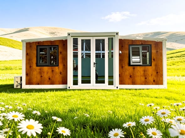 Modular Container Houses Permanent Container Residence Home Two-Story Container