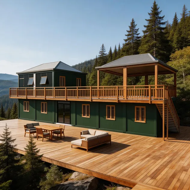 Modular Villa in Garden