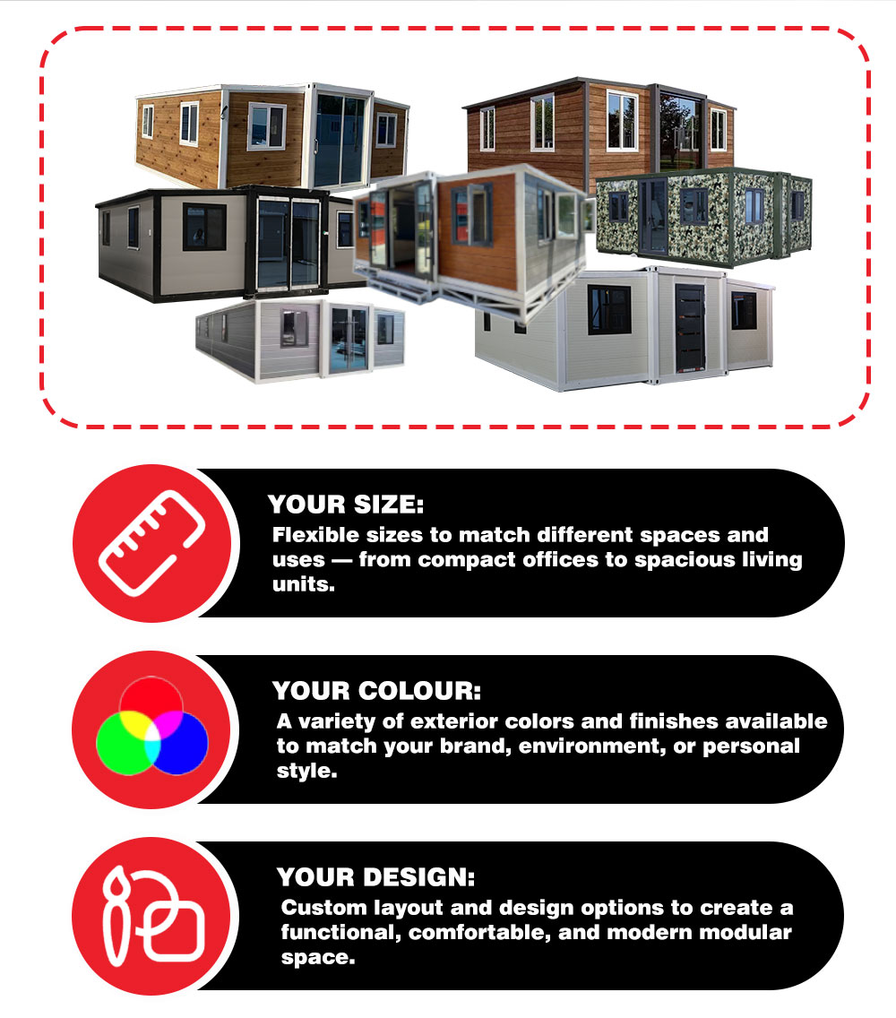 Luxury Expandable Container House Modular Villa with Insulated Wall Panels for Private Residence and Resort Living