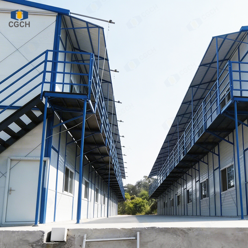 Waterproof Worker Housing Multi-Story Bungalow Office Container House Modern Prefabricated Houses Prefabricated Container House