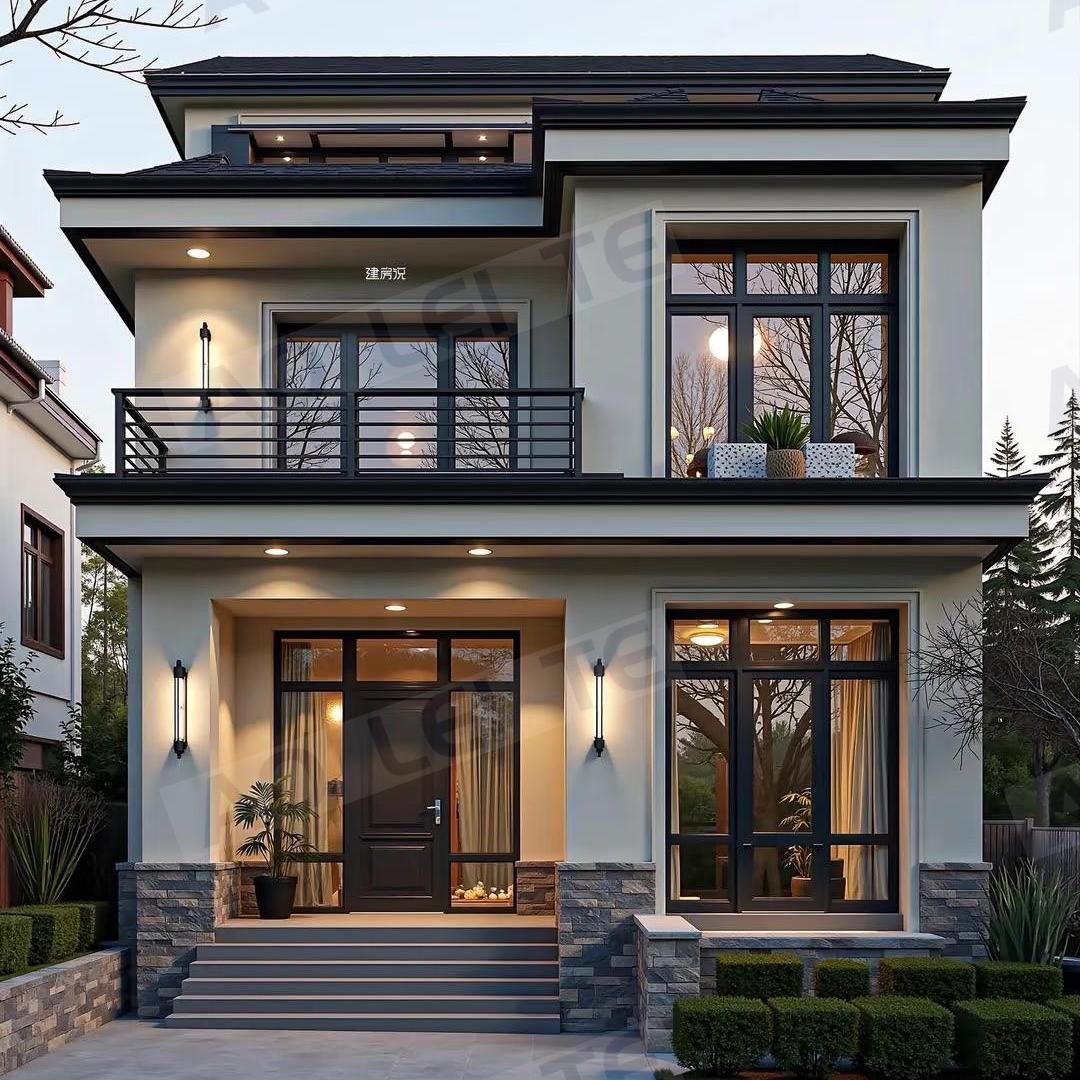 Modern Luxury Tiny House Kit Mini Prefabricated Light Steel Structure Eco-Friendly Prefab House