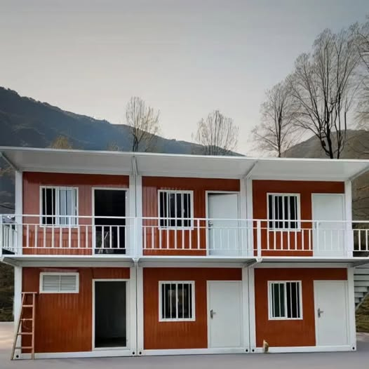 Modular Container Houses Permanent Container Residence Home Two-Story Container