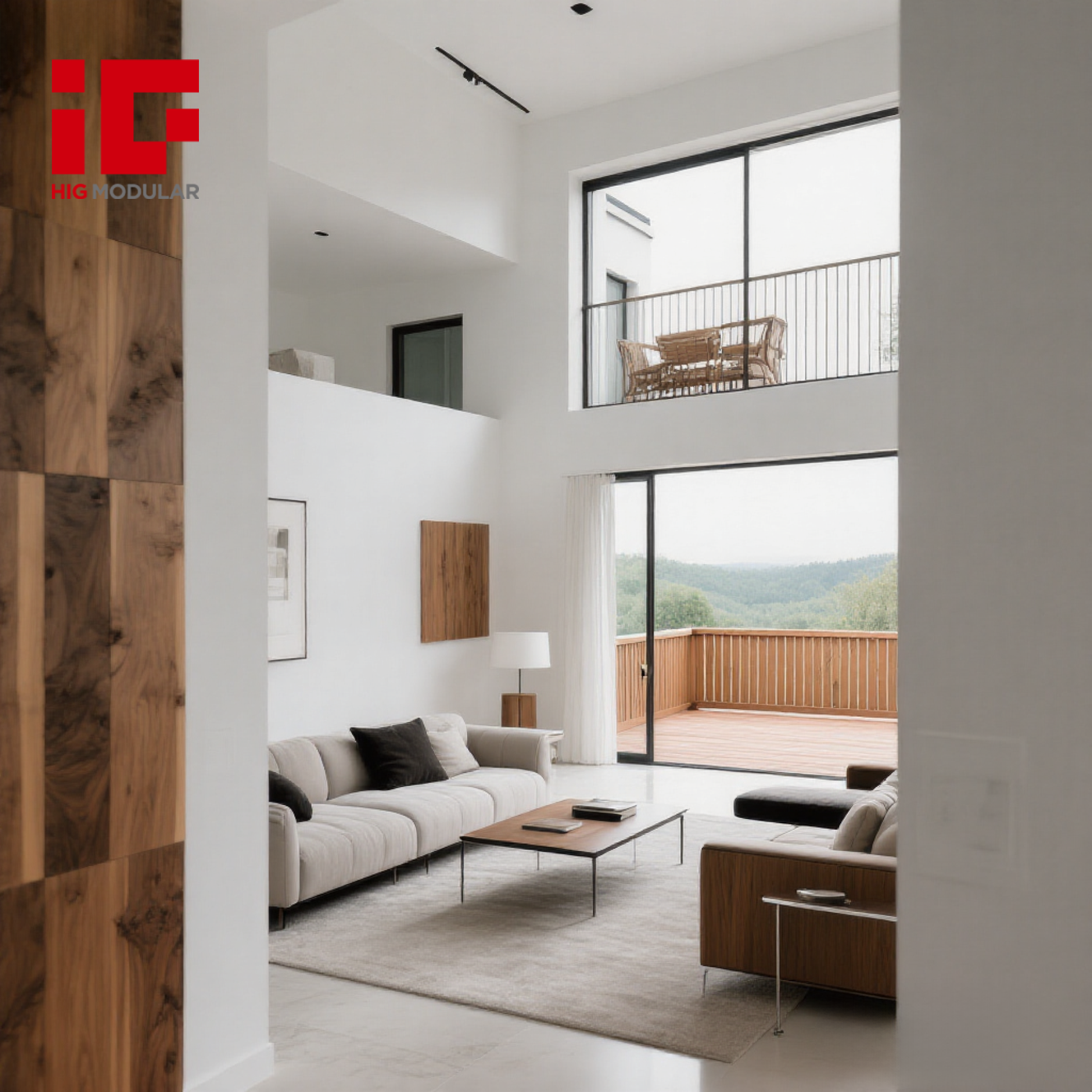 Prefabricated Factory Price Luxury Prefab House Living Modular Tiny Home Modern Light Steel Structure Frame Villa Resort Hotel