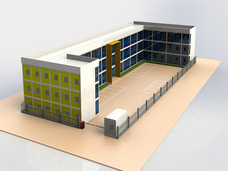 Factory Direct Selling Price Quickly Set up Modular Hotel for Vacation Rentals 40/20ft with Bathroom Modular Building
